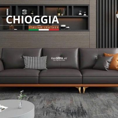 Sofa băng da cao cấp CC112 Chioggia Hàn Quốc nhập khẩu