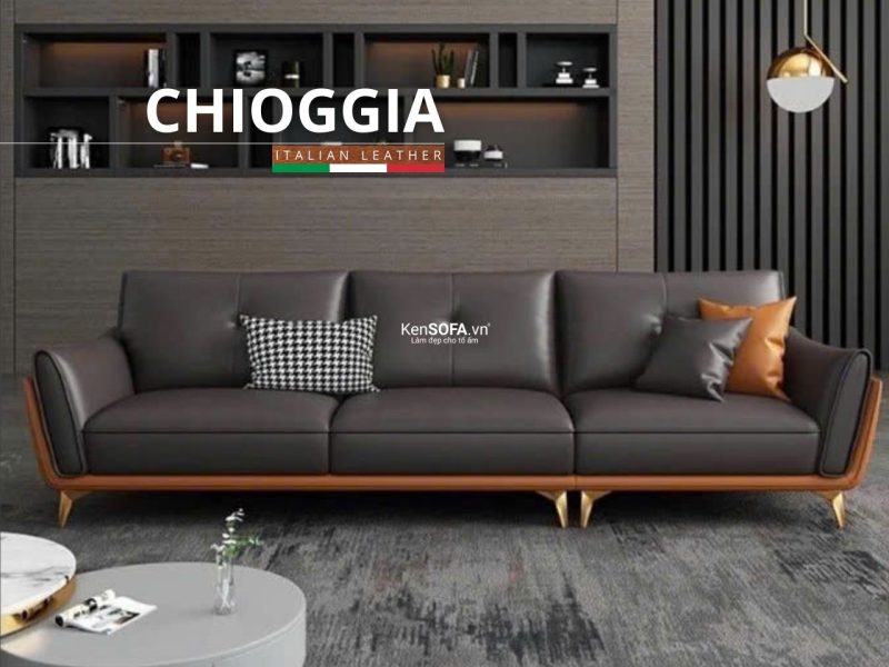 Sofa băng da cao cấp CC112 Chioggia Hàn Quốc nhập khẩu