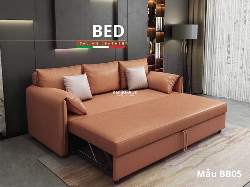 Sofa băng giường đa năng BB05 da