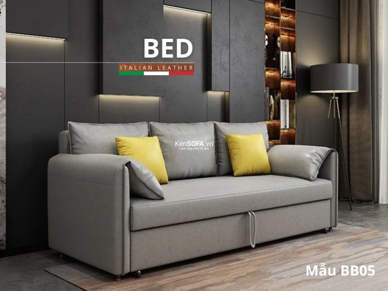 Sofa băng giường đa năng BB05 da