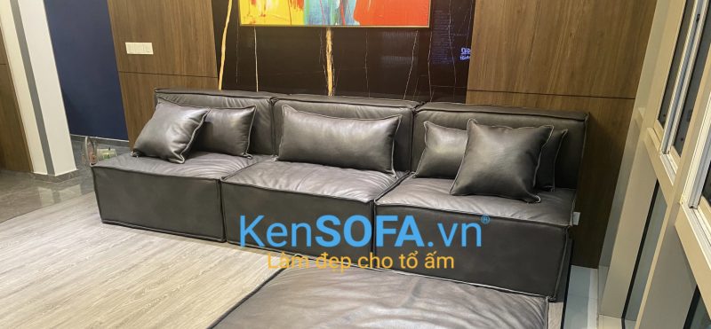 Sofa Băng Da Bò Thật