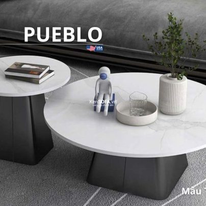 Cặp bàn sofa mặt đá Ceramic T97 Pueblo