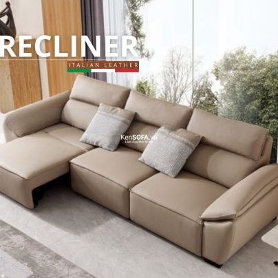 Sofa thư giãn Da Bò Ý 🇮🇹 chỉnh điện Recliner R07