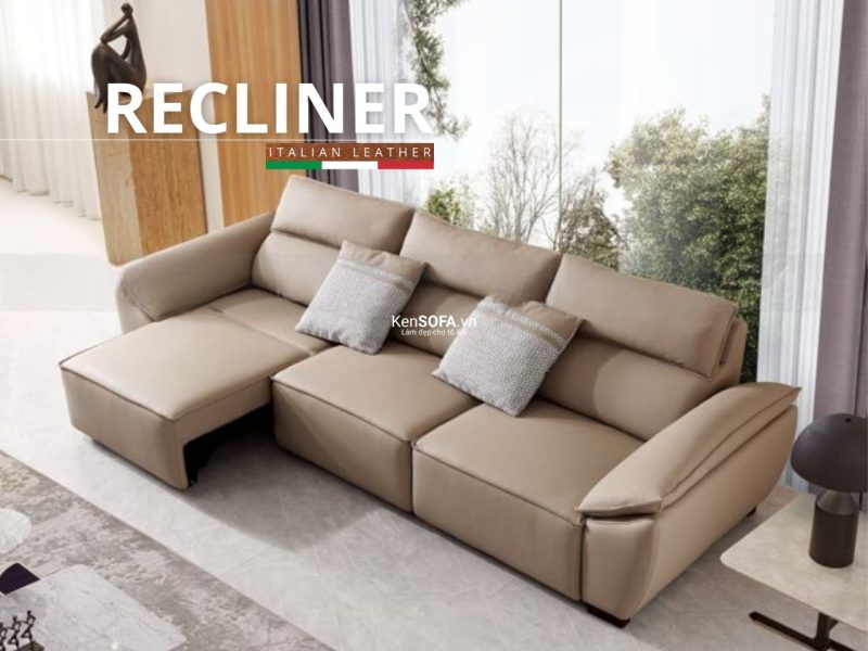 Sofa thư giãn Da Bò Ý 🇮🇹 chỉnh điện Recliner R07