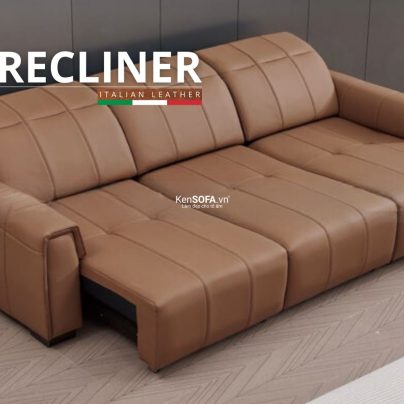 Sofa thư giãn Da Bò Ý 🇮🇹 chỉnh điện Recliner R08