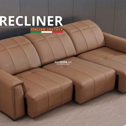 Sofa thư giãn Da Bò Ý 🇮🇹 chỉnh điện Recliner R08