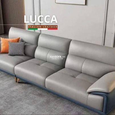 Sofa băng da cao cấp CC115 Lucca Hàn Quốc nhập khẩu