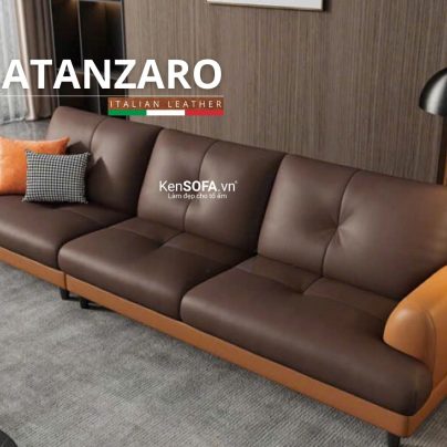 Sofa băng da cao cấp CC116 Catanzaro Hàn Quốc nhập khẩu