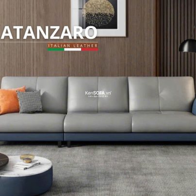 Sofa băng da cao cấp CC116 Catanzaro Hàn Quốc nhập khẩu