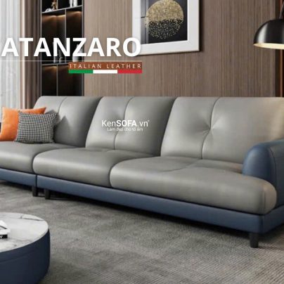 Sofa băng da cao cấp CC116 Catanzaro Hàn Quốc nhập khẩu