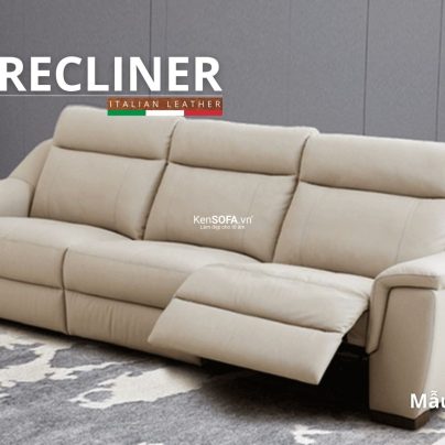 Sofa thư giãn Recliner R11 3 chỗ Hàng xuất khẩu