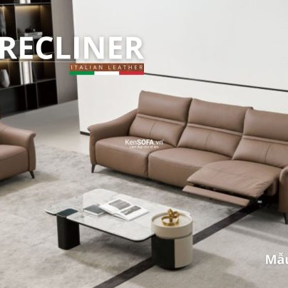 Sofa thư giãn Recliner R12 3 chỗ Hàng xuất khẩu