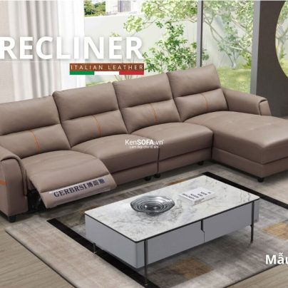 Sofa góc thư giãn 3 chỗ Recliner R17 Hàng xuất khẩu