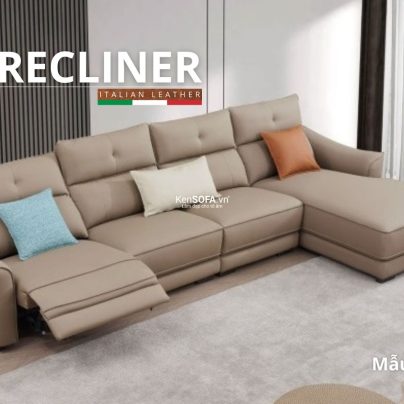 Sofa góc thư giãn 3 chỗ Recliner R18 Hàng xuất khẩu