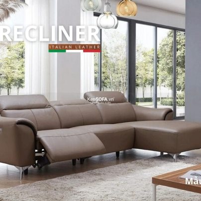 Sofa góc thư giãn 2 chỗ Recliner R19 Hàng xuất khẩu