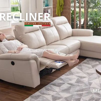 Sofa góc thư giãn 3 chỗ Recliner R26 Hàng xuất khẩu