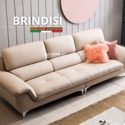 Sofa băng da cao cấp CC119 Brindisi Hàn Quốc nhập khẩu