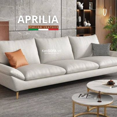 Sofa băng da cao cấp CC125 Aprilia Hàn Quốc nhập khẩu