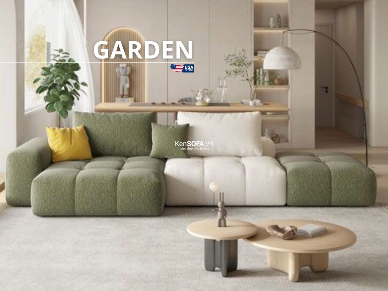 Sofa Nhấn Múi – Điểm NhấnCho Không Gian Sống Hiện Đại