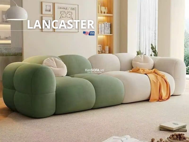 Ghế Sofa Màu Xanh Ngọc 