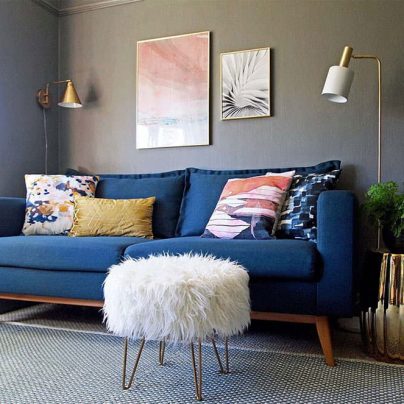 Mẫu Sofa Màu Xanh Đẹp