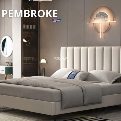 Giường Ngủ Bọc Nệm Pembroke GN01