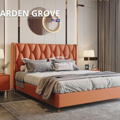 Giường Ngủ Bọc Nệm Garden Grove GN02