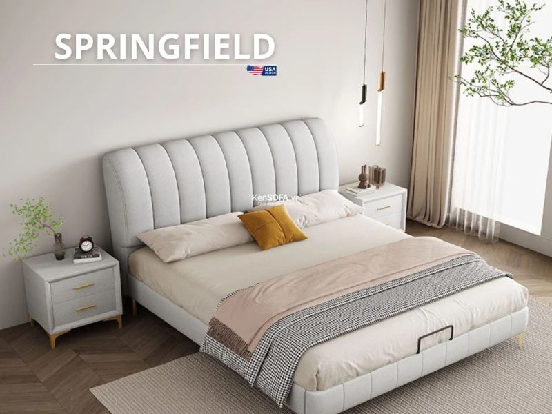 Giường Ngủ Bọc Nệm Springfield GN11