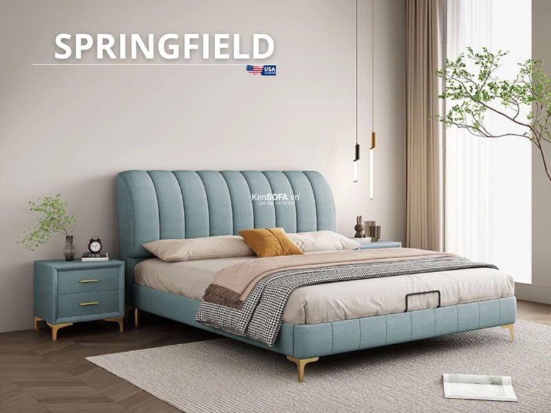 Giường Ngủ Bọc Nệm Springfield GN11