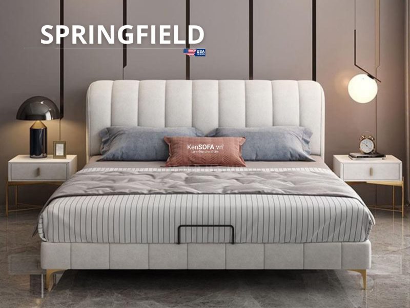 Giường Ngủ Bọc Nệm Springfield GN11