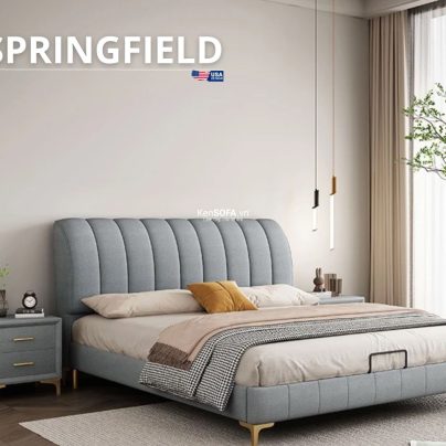 Giường Ngủ Bọc Nệm Springfield GN11