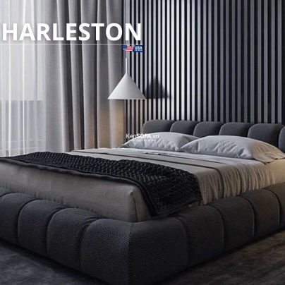 Giường Ngủ Bọc Nệm Charleston GN17