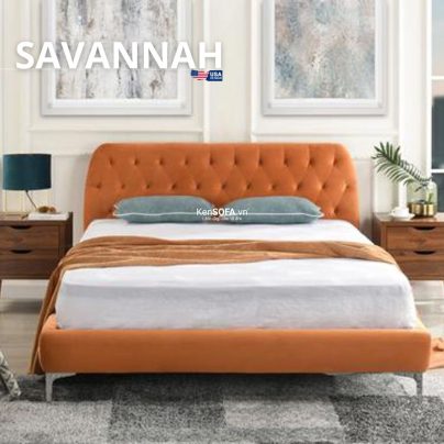 Giường Ngủ Bọc Nệm Savannah GN13