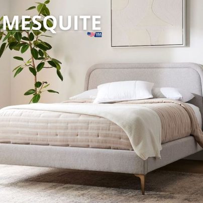 Giường Ngủ Bọc Nệm Mesquite GN14