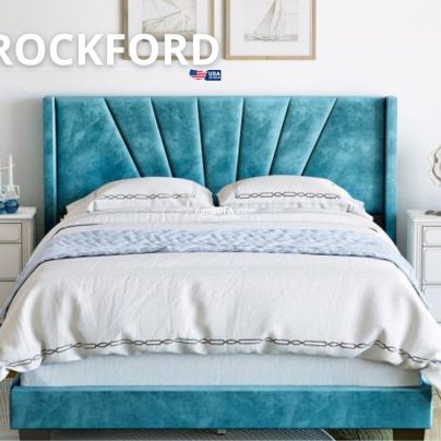 Giường Ngủ Bọc Nệm Rockford GN16