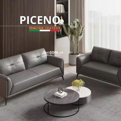 Sofa băng da cao cấp CC129 Piceno Hàn Quốc nhập khẩu