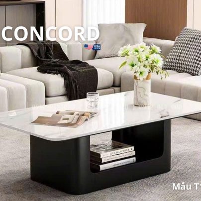 Bàn sofa mặt đá Ceramic T104 Concord