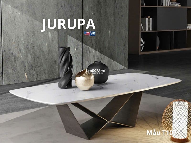 Bàn sofa mặt đá Ceramic T107 Jurupa