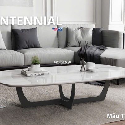 Bàn sofa mặt đá Ceramic T108 Centennial