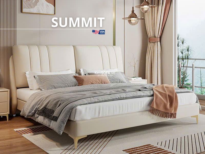 Giường Ngủ Bọc Nệm Summit GN19
