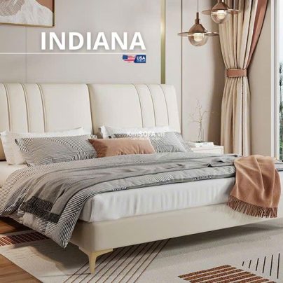 Giường Ngủ Bọc Nệm Indiana GN21