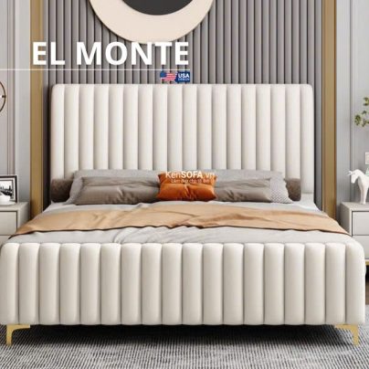 Giường Ngủ Bọc Nệm El Monte GN22