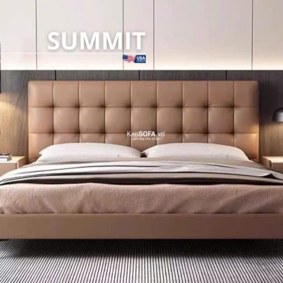 Giường Ngủ Bọc Nệm Summit GN19