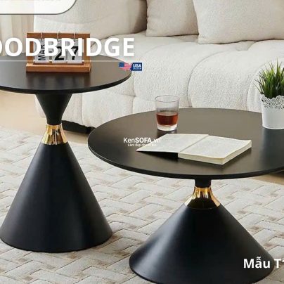 Cặp bàn sofa mặt đá Ceramic T116 Boulder