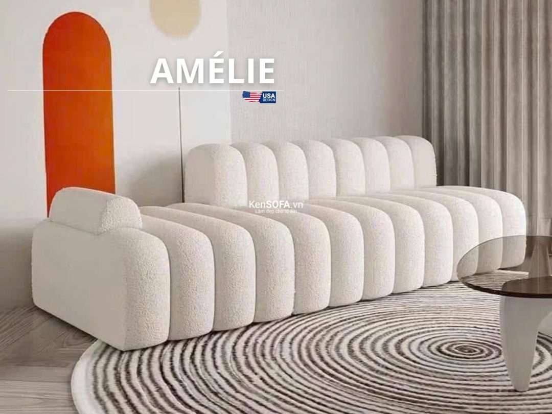 Sofa băng B125 Amélie