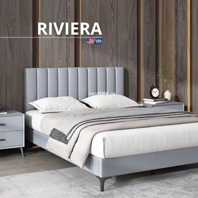 Giường Ngủ Bọc Nệm Riviera GN23