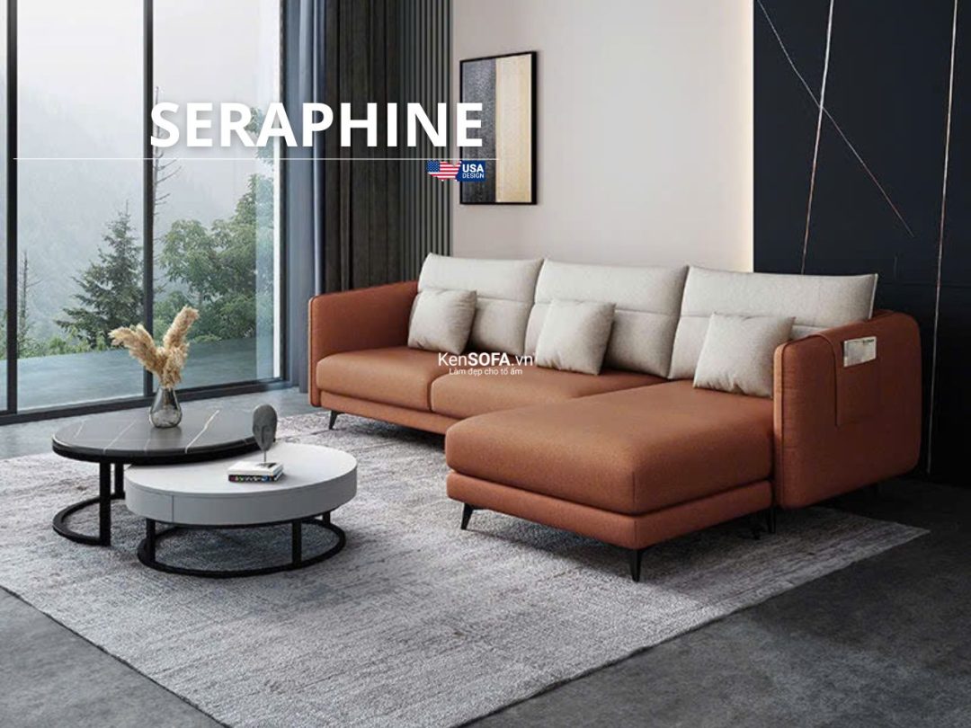Sofa góc L63 Seraphine