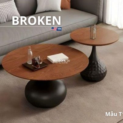 Cặp bàn sofa T124 Broken