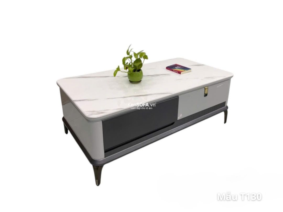 Bàn sofa mặt đá T130 nhập khẩu