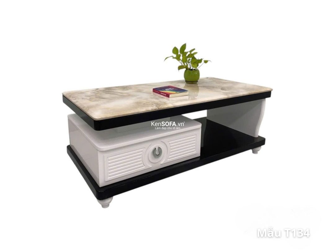 Bàn sofa mặt đá T134